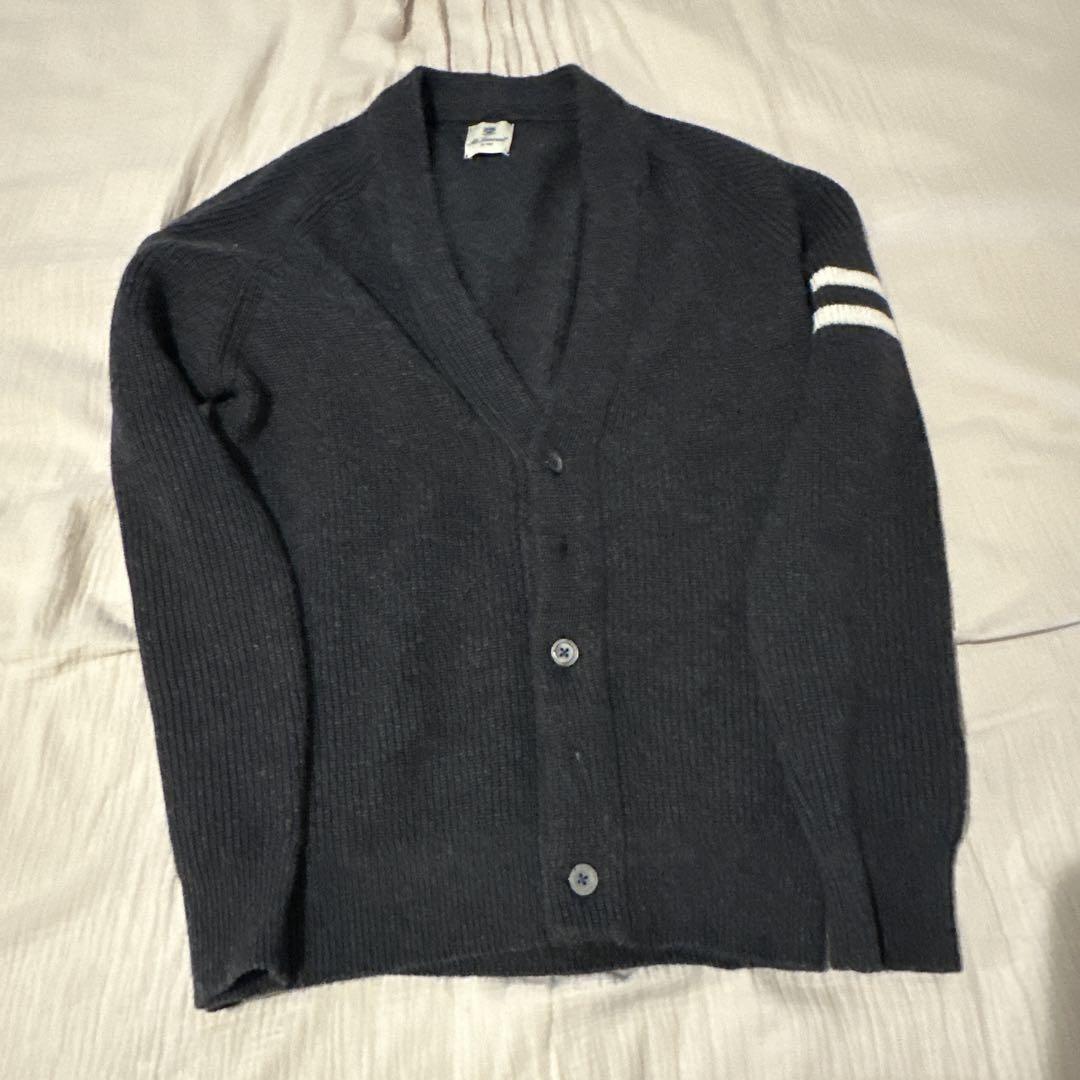 McLauren dark gray buttoned cardigan #10096