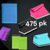 475 Poly Mailers Variety Pack 5 sizes Shipping Supplies 12x15 10x13 6x9 9x12