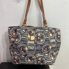 Dooney and Bourke Disney Figment Large Satchel Bag Food and Wine 2017