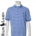 POLO RALPH LAUREN Stripe Logo Knit Shirt EUC