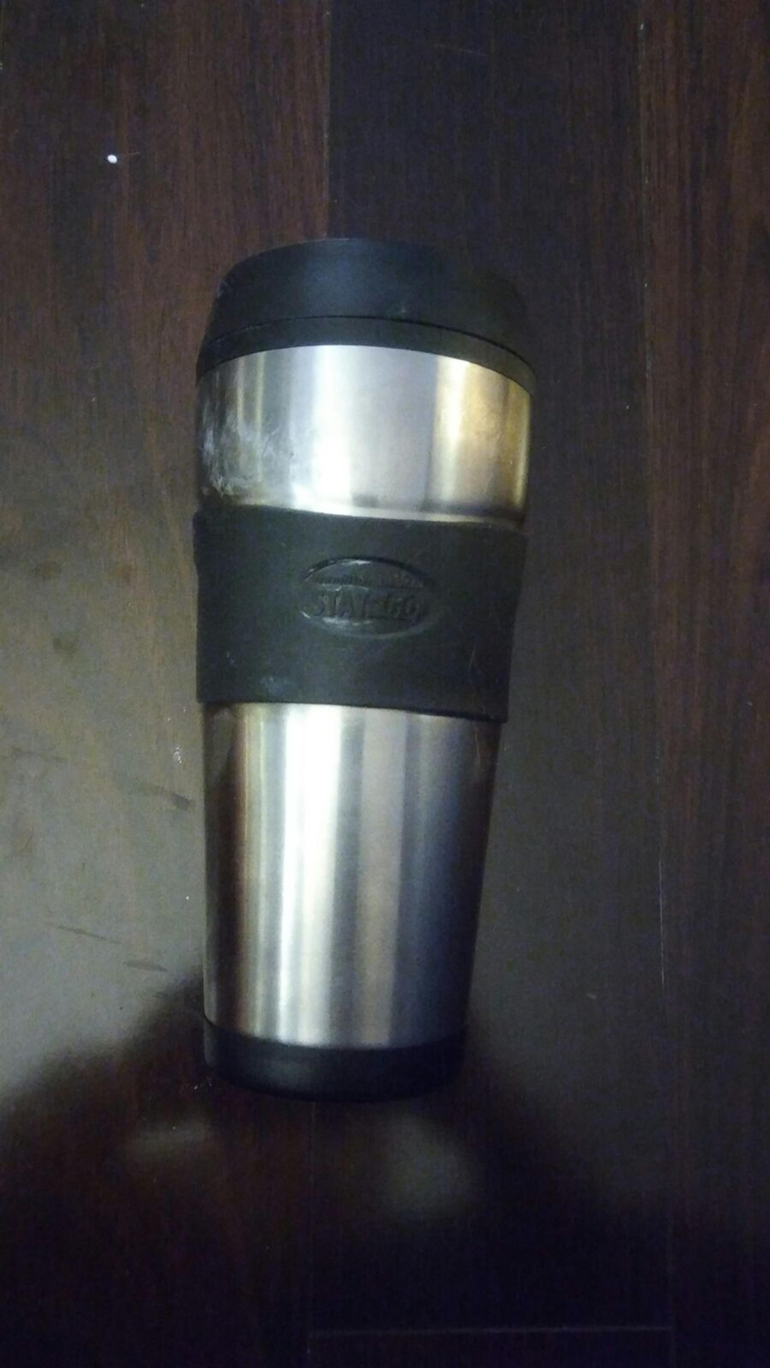Hamilton Beach Grab or Go coffee mug 8"