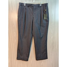 Lauren Ralph Lauren Pants Mens 38x30 Total Comfort Trousers Gray Wool Dress