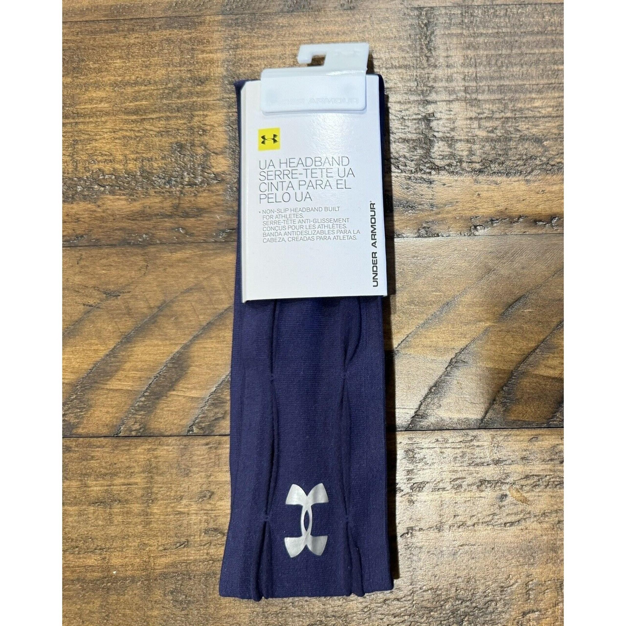 UNDER ARMOUR UA Non Slip Headband in Navy Blue - New With Tags