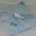 Baby Starters Blue Plush Giraffe Cow Dream Big Baby Security Blanket Lovey Toy