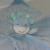 Baby Starters Blue Plush Giraffe Cow Dream Big Baby Security Blanket Lovey Toy