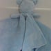 Baby Starters Blue Plush Giraffe Cow Dream Big Baby Security Blanket Lovey Toy