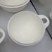 Tupperware Thatsa Bowls Lot of 4 White 2 Mini 6 Cups & 2 Jr 12 Cups No Lids