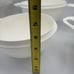 Tupperware Thatsa Bowls Lot of 4 White 2 Mini 6 Cups & 2 Jr 12 Cups No Lids