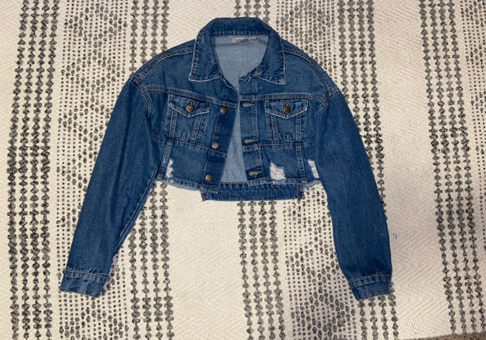 Carmar cropped denim jacket