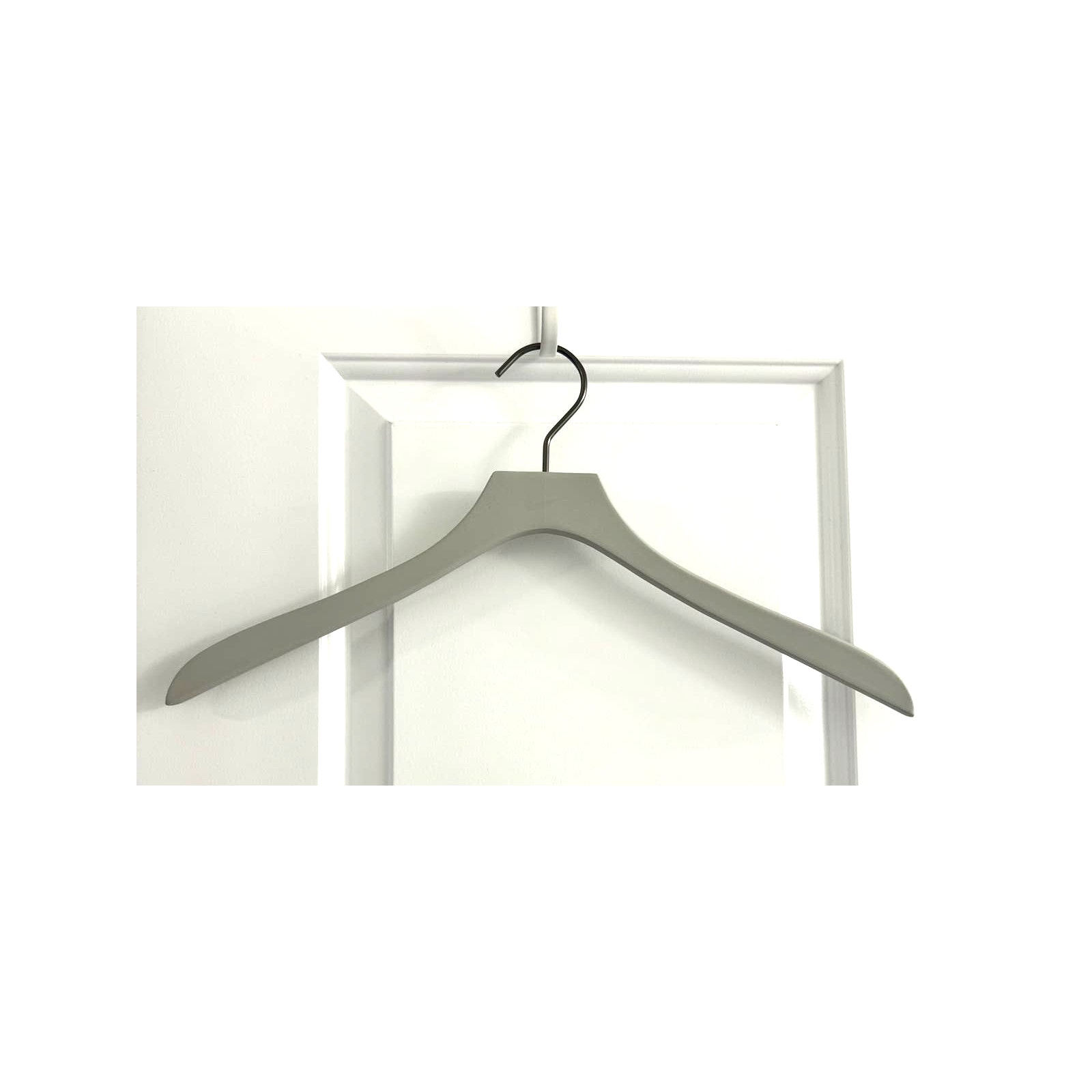 50 Pack Authentic Nike Grey Wood Hangers Non Slip Coating