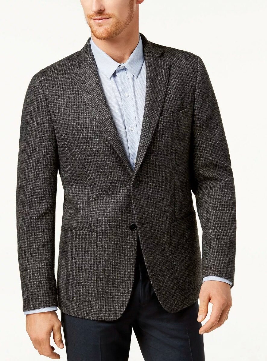 Michael Kors Men's Classic-Fit Gray Tona