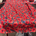 Revolve x House of Harlow 1960 Aja Red Poppy Floral Wrap Mini Dress Size Small