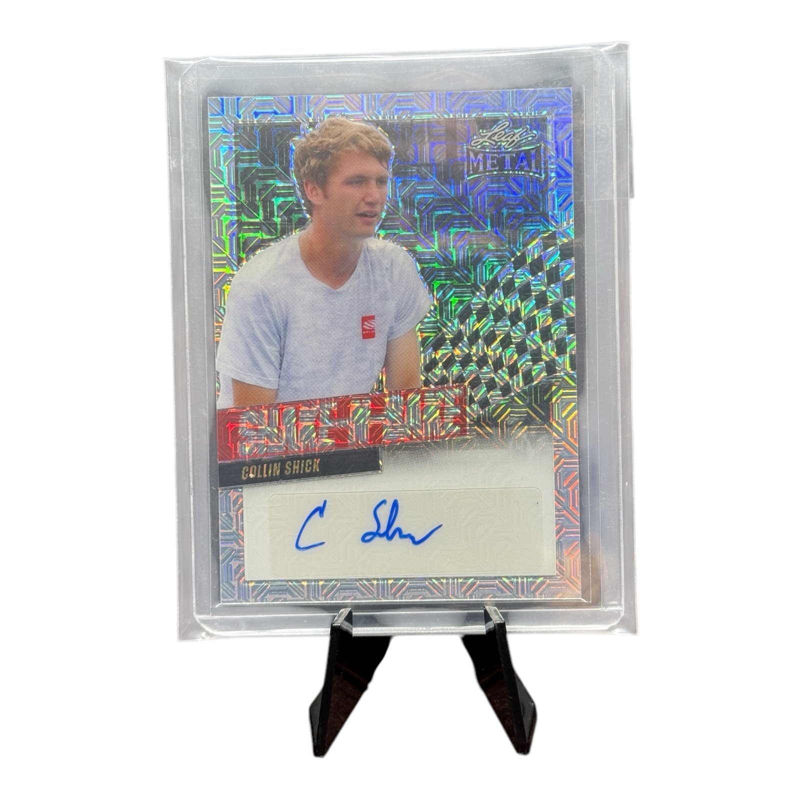 Leaf Metal Pickleball Collin Shick Autograph Shake N Bake /4 #SB-CS1