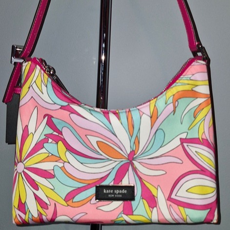 KATE SPADE SAM ICON ANEMONE FLORAL SHOULDER BAG KB940 MULTI-COLOR