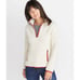 Marine Layer Womens Size XL Sherpa Corbet in Natural Rosewood Pullover Sweater