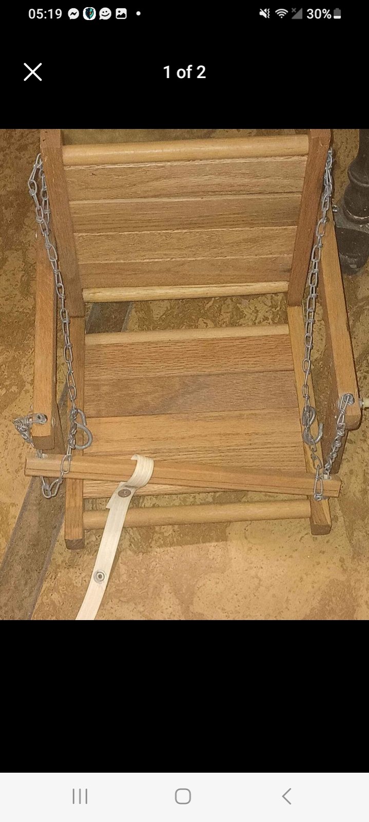 Wooden childswing