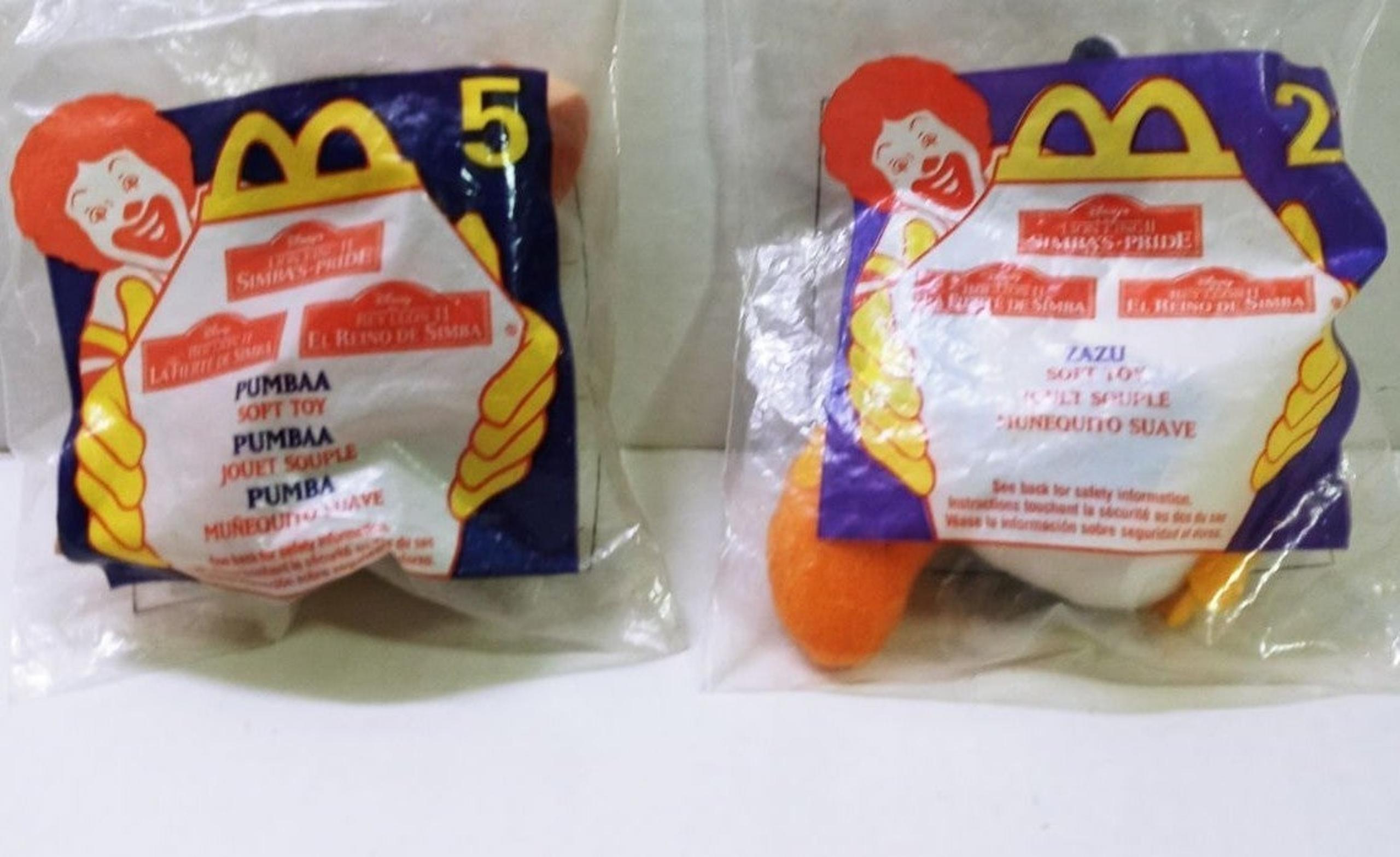 1998 McDonald's Happy Meal Toys, Lion King