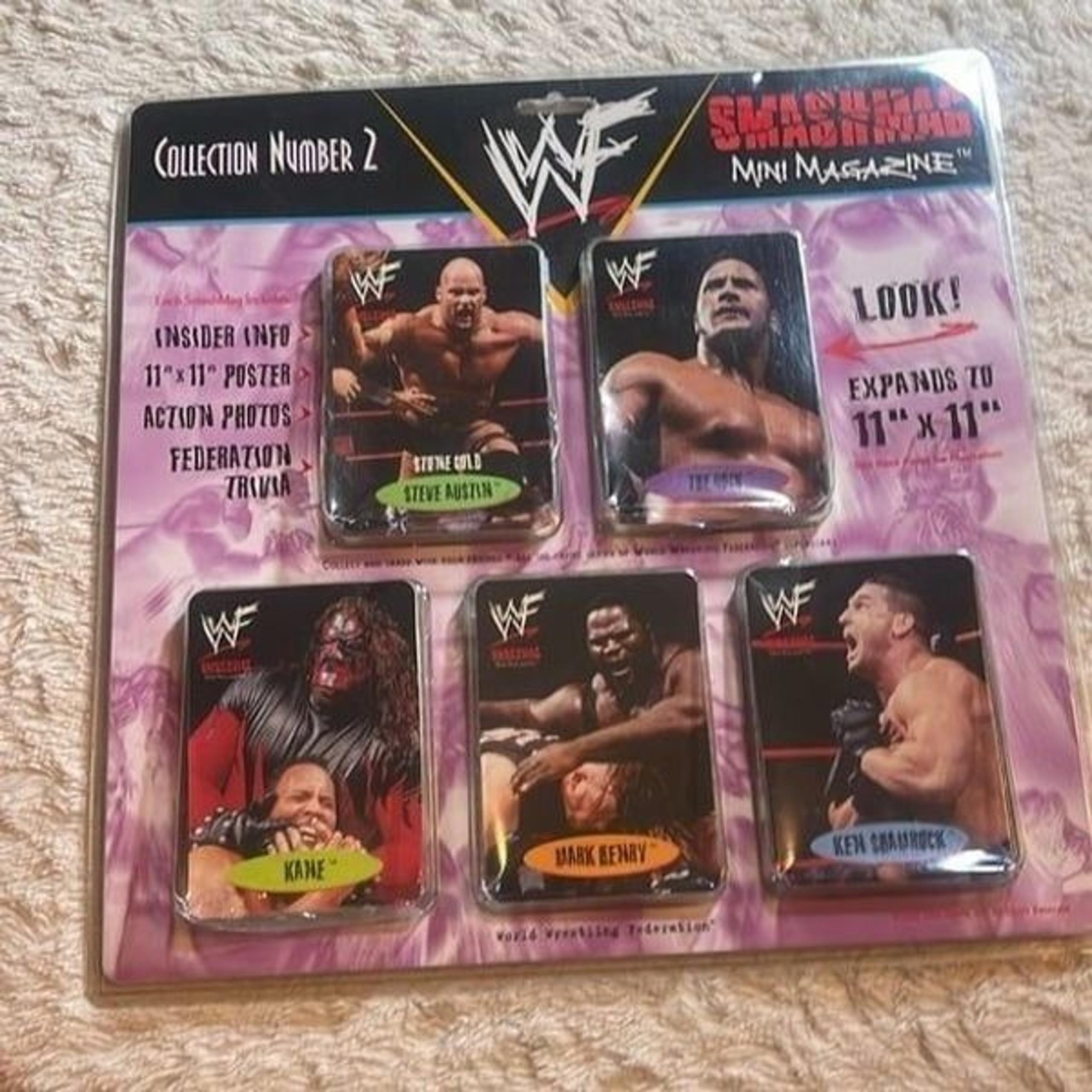 NEW smashing mini magazine collection, number 2 WWF VINTAGE