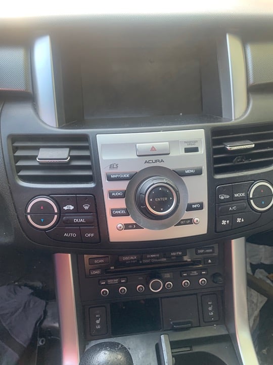2007 Acura Rdx Navigation replacement