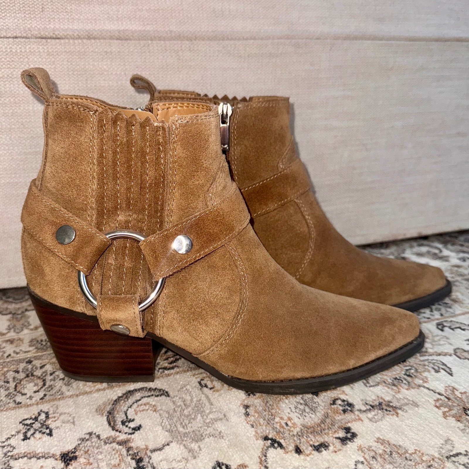 Marc Fisher LTD Halie brown suede