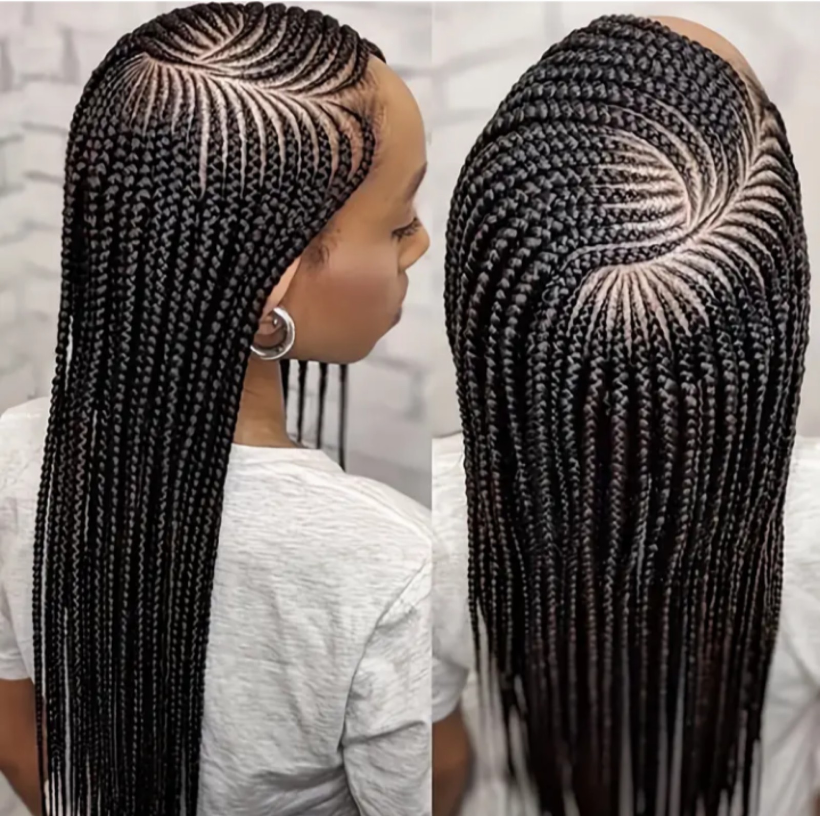 Cornrow Braided Wig