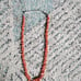 Antique Branch Coral Necklace Sterling Silver