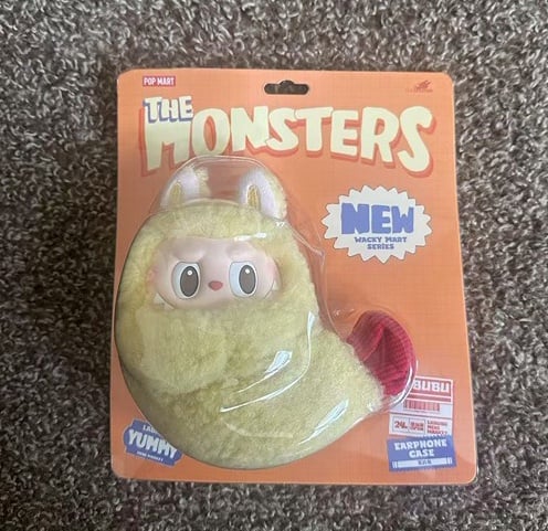 THE MONSTERS Wacky Mart Series - Shrimp Labubu Earphone Case (Sealed)
