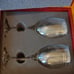 Wine Set Cherry Wood Glasses and Accessories