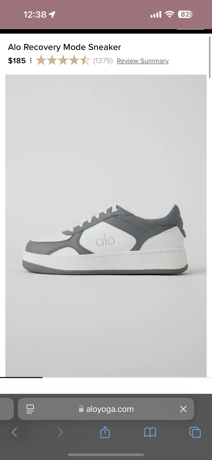 Gray Alo Sneakers