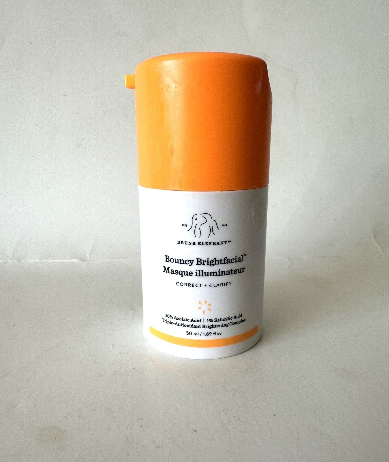 Drunk elephant bouncy brightfacial masque illuminator 50ml/1.69oz NWOB