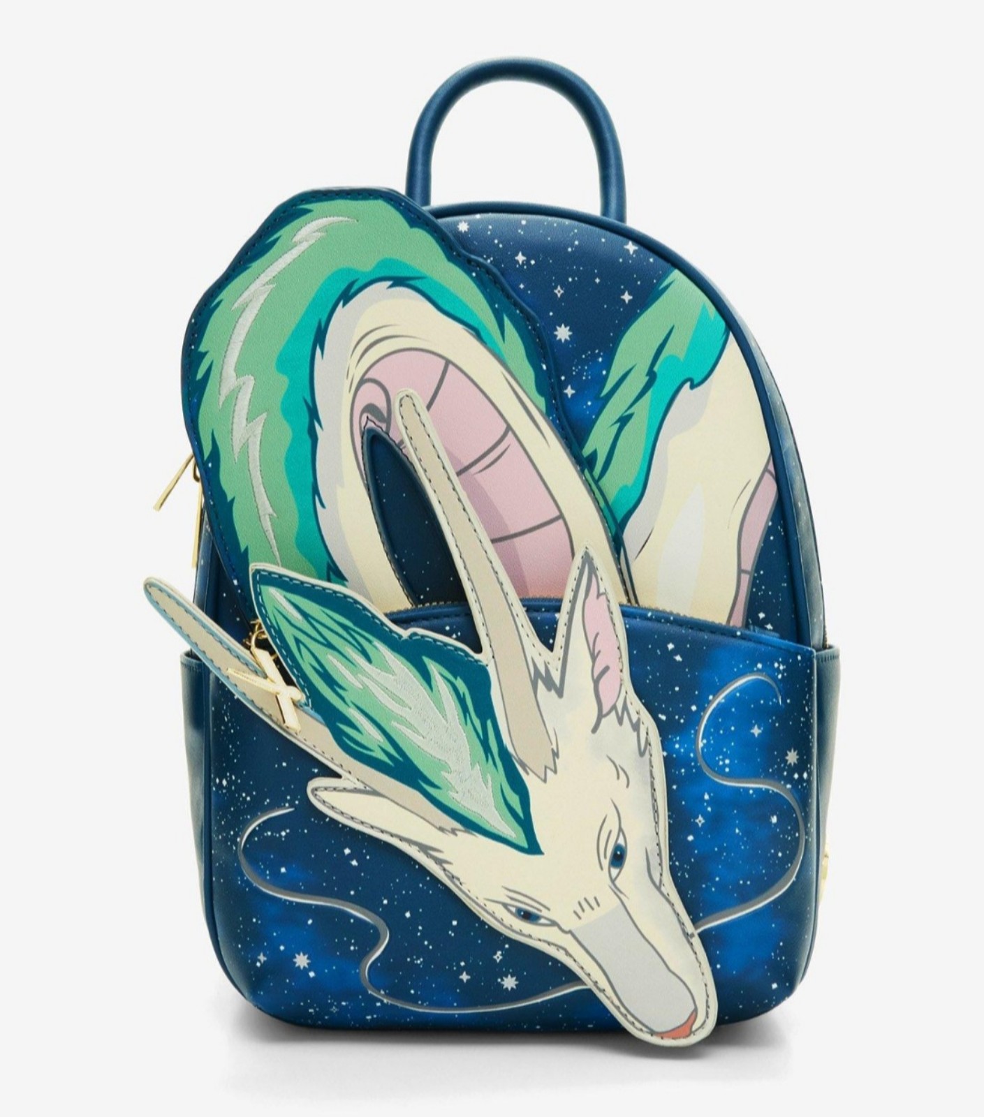 Studio Ghibli Spirited Away Haku Dragon Stars Mini Backpack