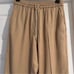ATM ANTHONY THOMAS MELILLO Micro Twill Pull On Cropped Pants XS in Tan NEW