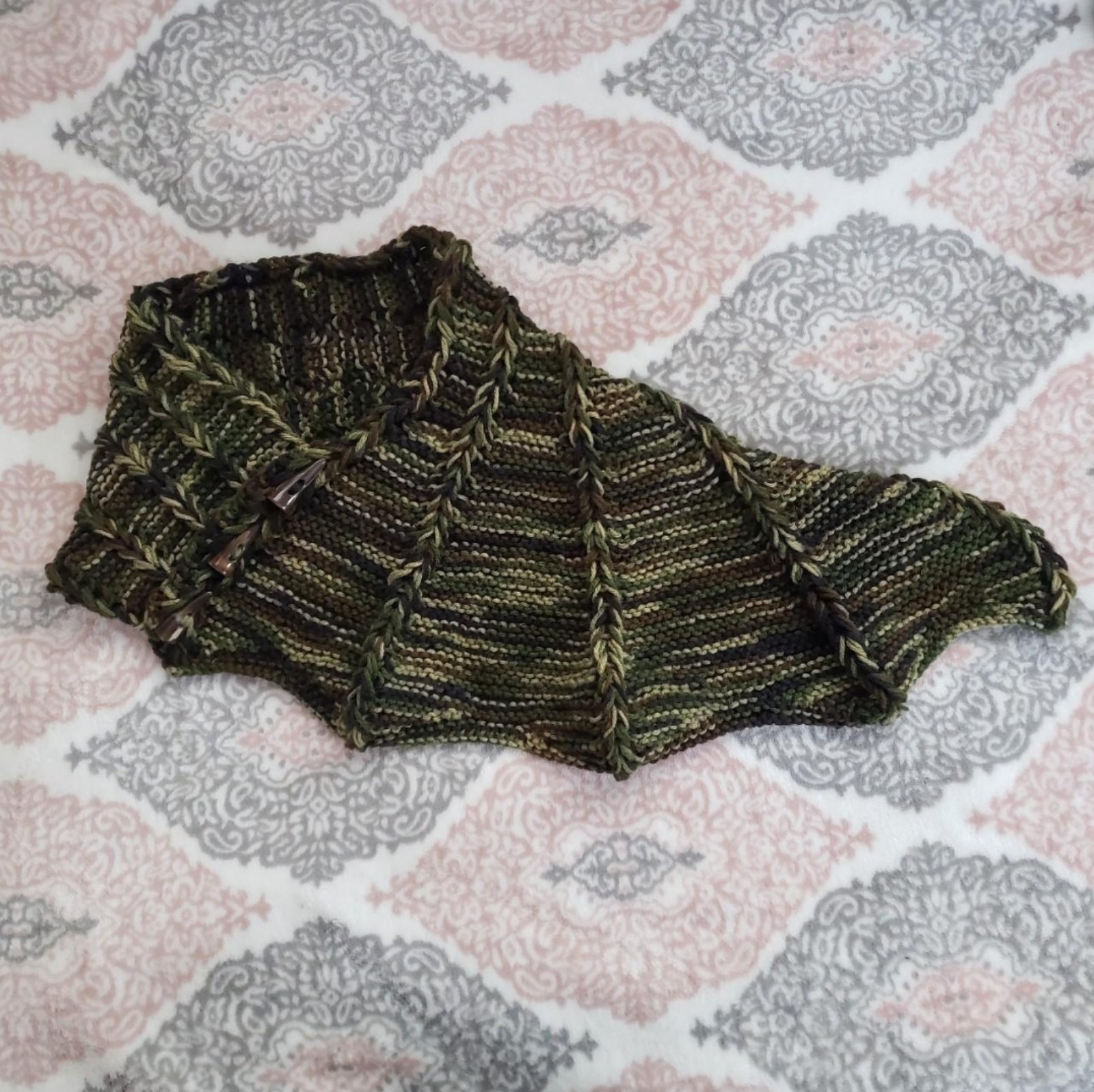 Dragon Wing Cowl Scarf - Camo