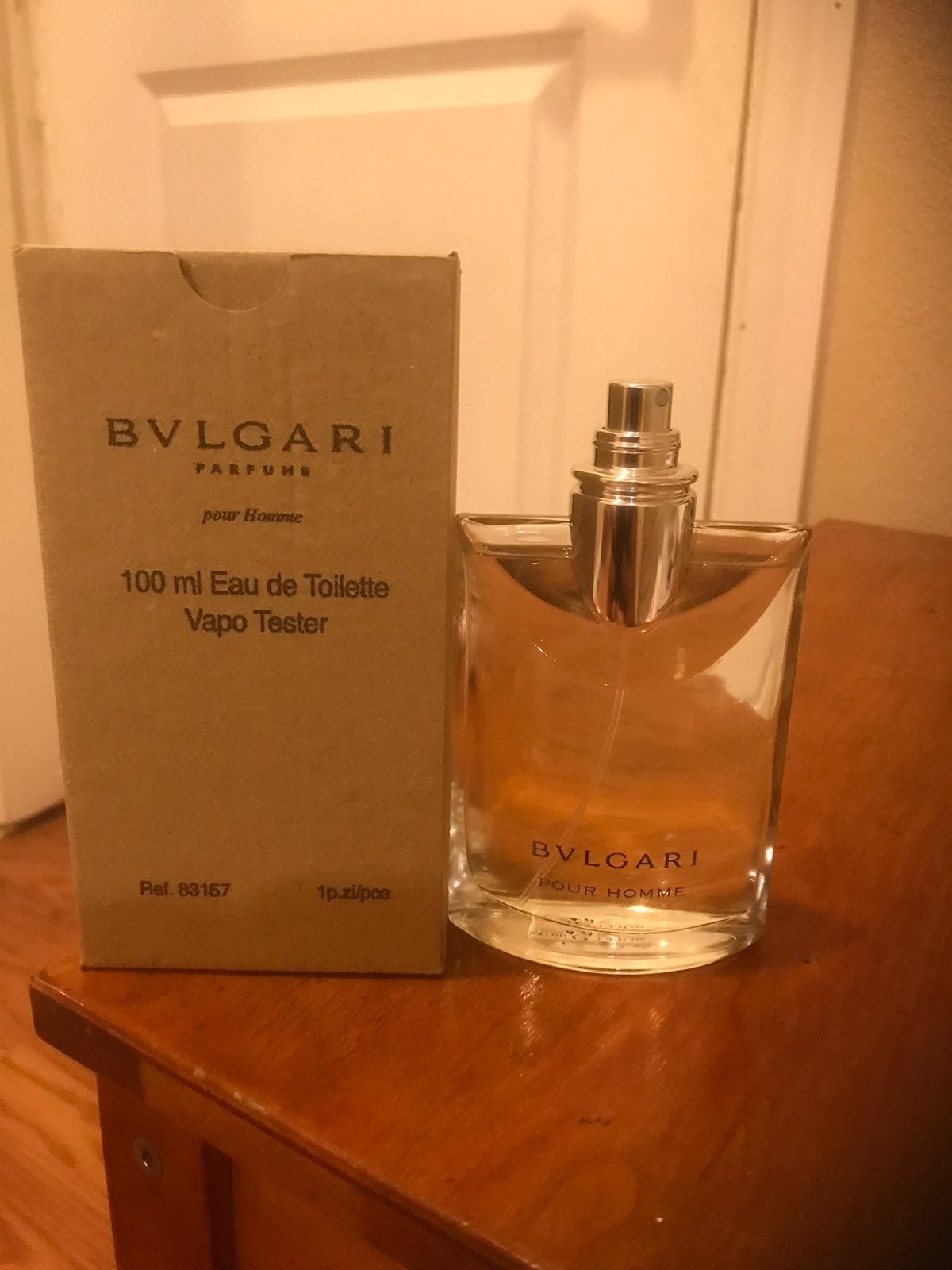 Bvlgari Pour Homme 3.3 Oz New No Cap