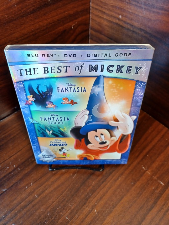BEST OF MICKEY Blu-ray+DVD+Digital)FANTASIA & FANTASIA 2000 & CELEBRATING MICKEY