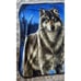 James Meger Wolf Soft Fleece Cozy Throw Accent Blanket Wild Frontier '93
