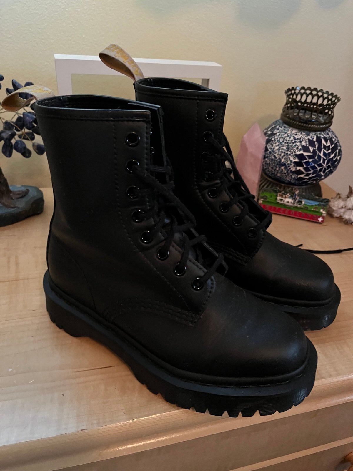 Dr. Martens Bex Mono Smooth Leather Boots