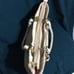 Elaine Turner Cream Leather Snake Texture Woven Bag