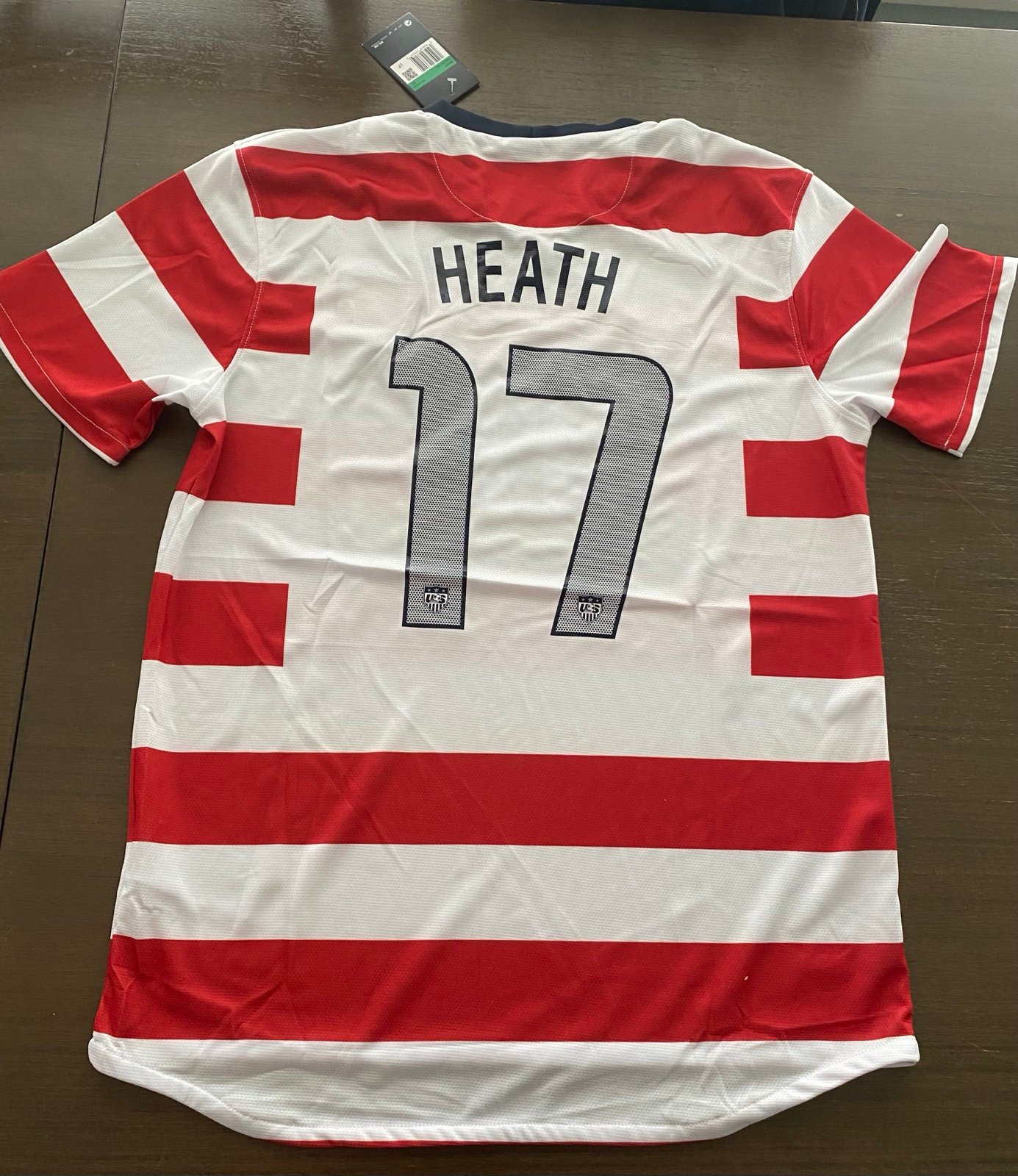 Tobin Heath USMNT USA Soccer Nike Jersey NWT 2012 Waldo Men XL Extra Large MLS