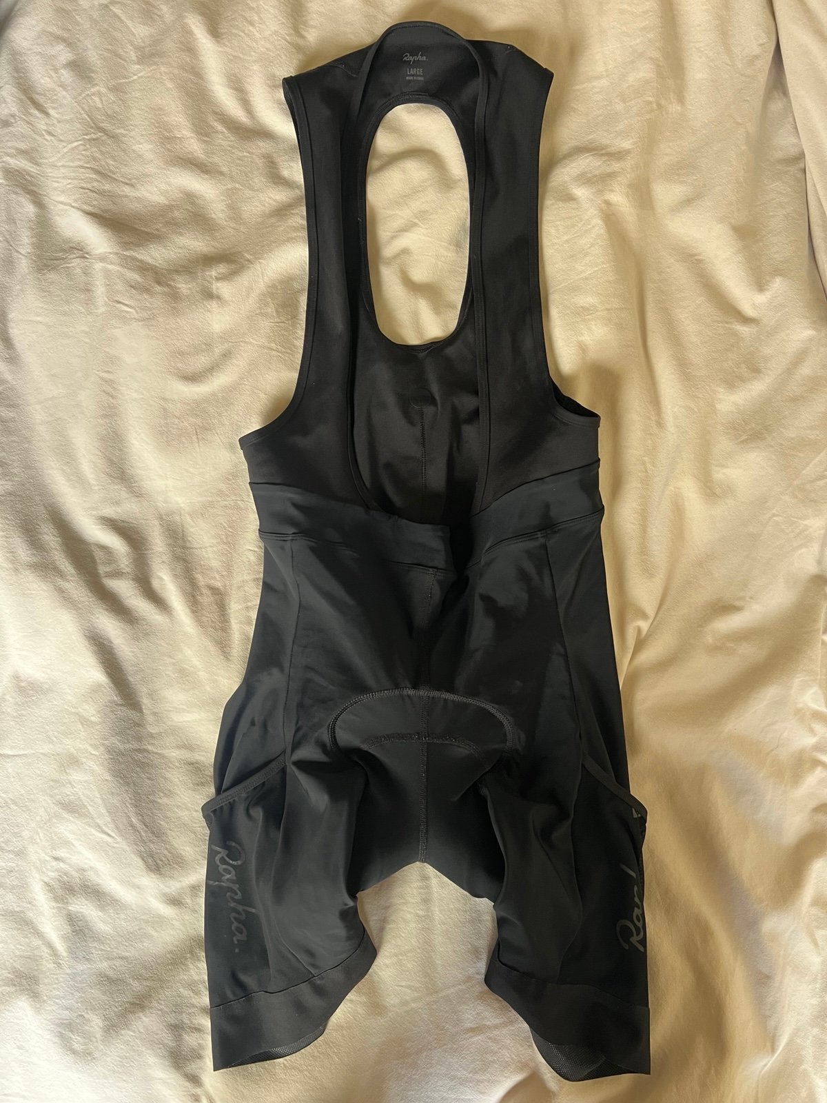 Rapha Men’s Core Cargo Bib Shorts Black Large