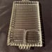 Hazel Atlas ~ 8 Piece Snack Set ~ Vintage ~ 4-Cups-4-Plates ~Snack Tray