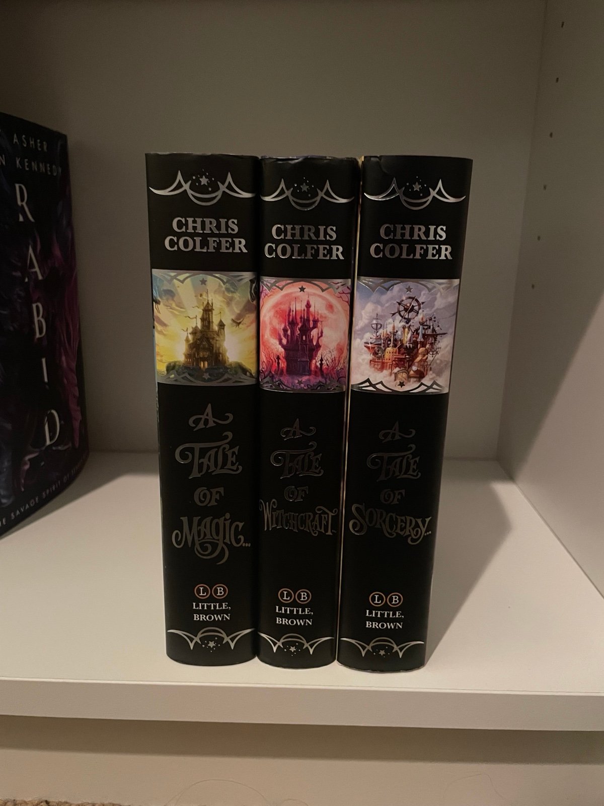 Hand signed A Tale of Magic Series by Chris Colfer