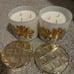 Bath and body works Starfruit and mandarin 3 wick candles