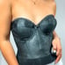 black corset top