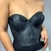 black corset top
