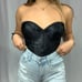 black corset top