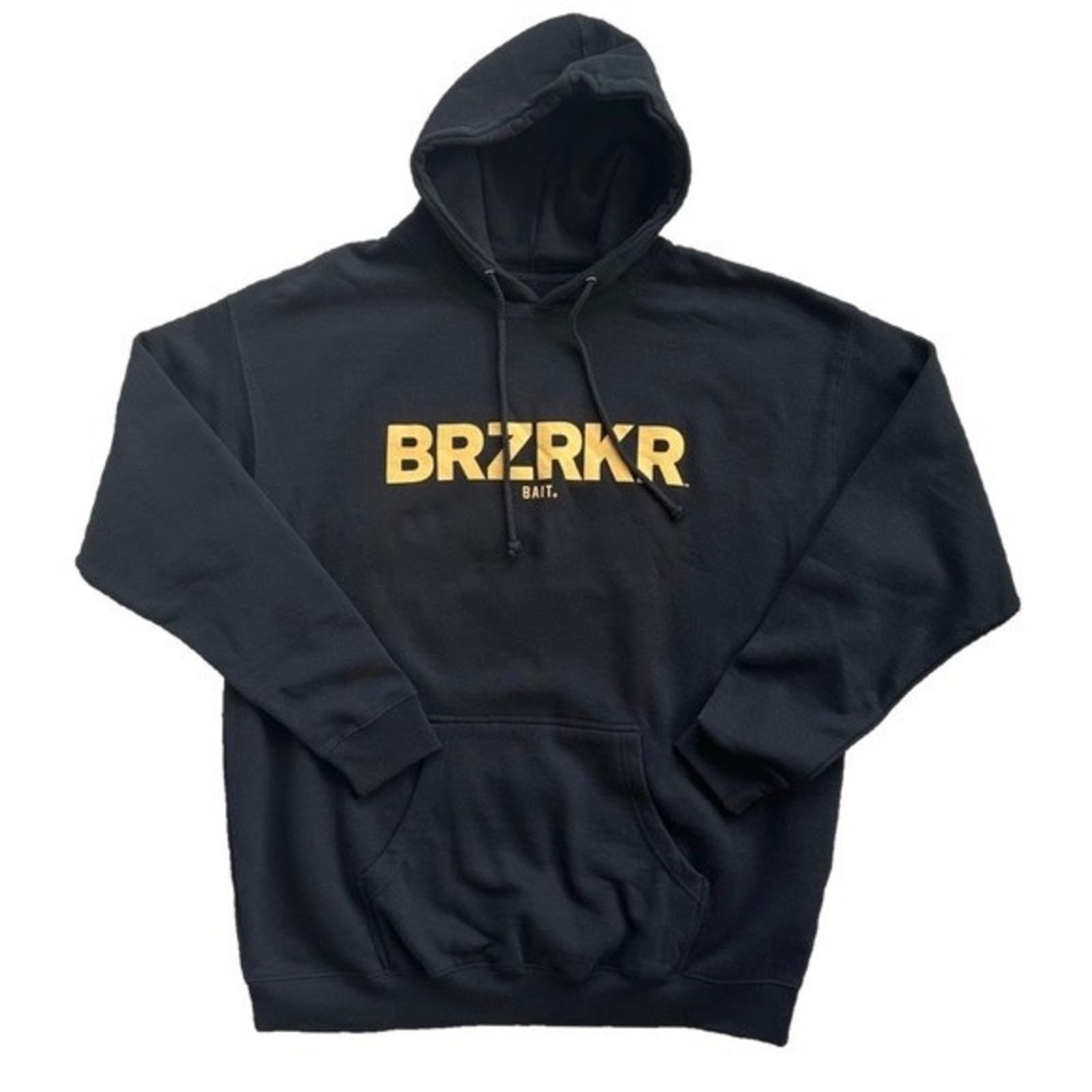 BAIT X BRZRKR Tradd Moore Cover Graphic Hoodie Black Size 2XL