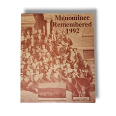 Menominee Remembered 1992 Public Schools : Michigan Bohemian Heritage Book