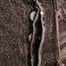 AllSaints switch denim shorts in washed black denim