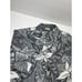 Royal Creations Vintage Made In Hawaii USA Gray Floral Button Shirt Mens Large